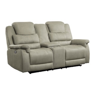 Rosnay Power Double Reclining Loveseat with Console