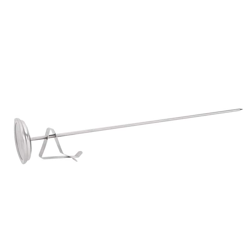 Nexgrill Stainless Steel 12" Deep Fry Thermometers with Clip - Silver