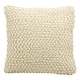 preview thumbnail 5 of 3, The Curated Nomad Cantera Loops Ivory Throw Pillow (20-inch x 20-inch)