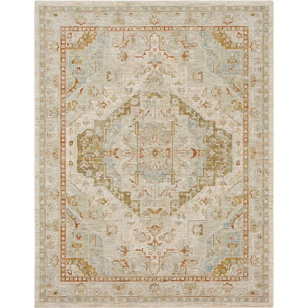 Karastan Kumra Ornamental Medallion Area Rug