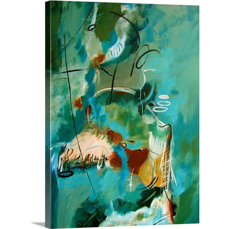 "Over Land And Sea" Canvas Wall Art