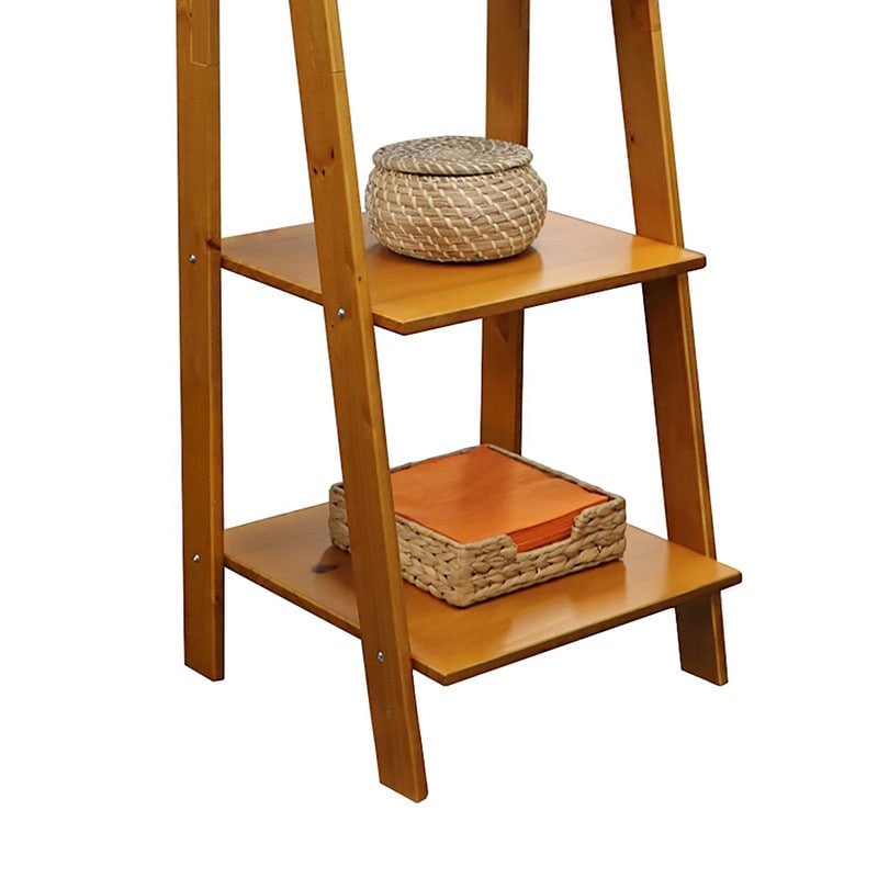 Shop Black Friday Deals On Adeptus Solid Wood 5 Shelf Ladder Bookshelf Medium Pine On Sale Overstock 31994925