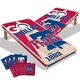 preview thumbnail 1 of 5, Philadelphia Phillies MLB 2x4 Cornhole Board Set Include Carrying Case