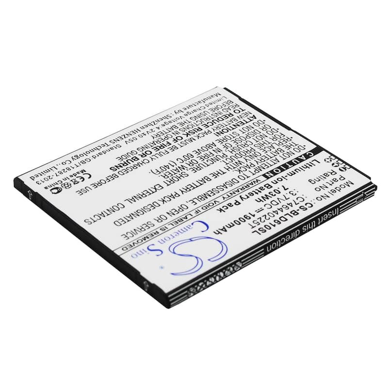 Battery for BLU D610 D610A D610i Studio 5.5 C746440225T SmartPhone CS-BLD610SL - Black