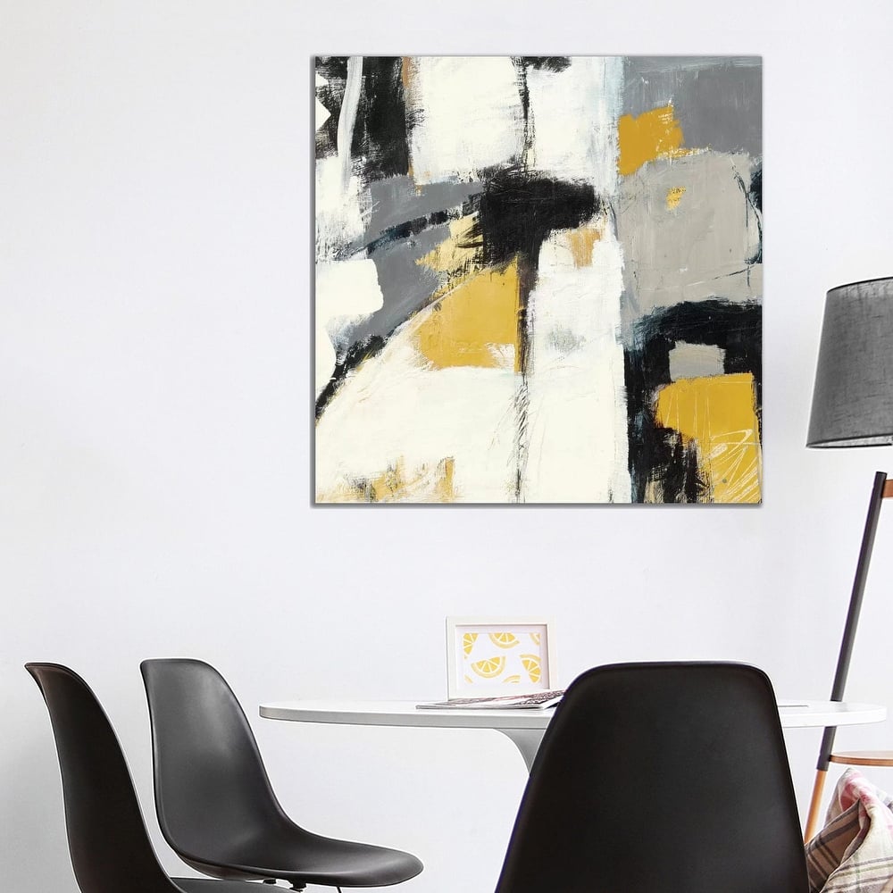 iCanvas "Yellow Catalina I" by Mike Schick Canvas Print