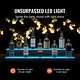 preview thumbnail 6 of 29, LED Lighted Liquor Bottle Display, Commercial Illuminated Home Bar Shelf, Whiskey Rack Stand, Acrylic Drink Shelves