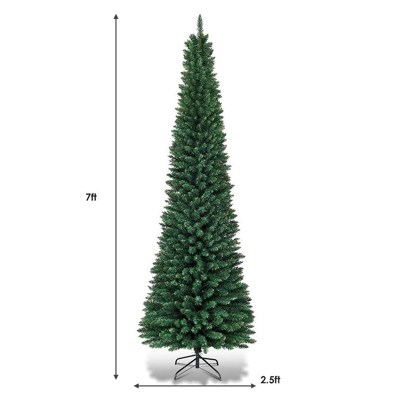 5Ft6Ft7Ft8Ft9Ft PVC Artificial Christmas Tree Realistic Christmas Tree - 7 Foot