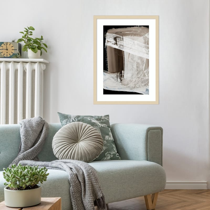 Mind by Dan Hobday Wood Framed Wall Art Print