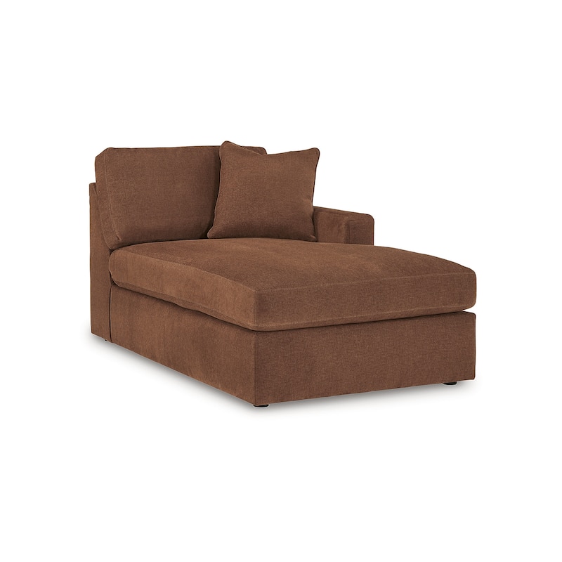 Signature Design by Ashley Modmax 4-Piece Sectional with Chaise and Storage Console - 126"W x 68"D x 36"H
