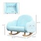 preview thumbnail 2 of 4, Rocking sofa for kidsr Armchair- Blue - 20.5" W x 18.25" D x 19.75" H