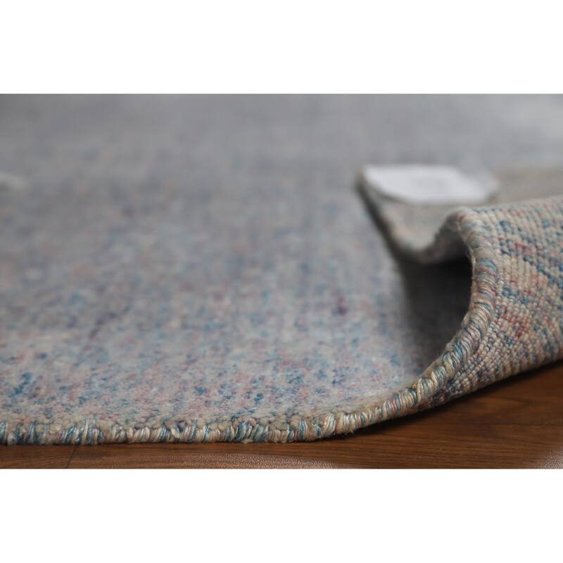 Hand Knotted Oriental 100% Wool Carpet Tribal Animal Pictorial Multi-Colored Gabbeh Area Rug - 7' 4'' X 5' 5''