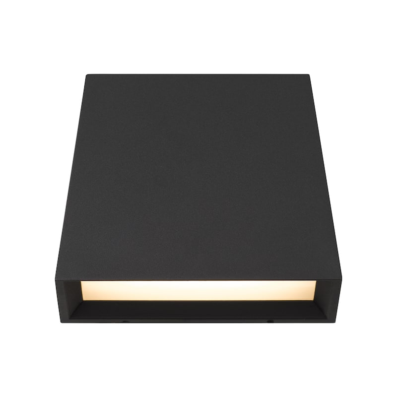 6 inch LED Wall Sconce - Black