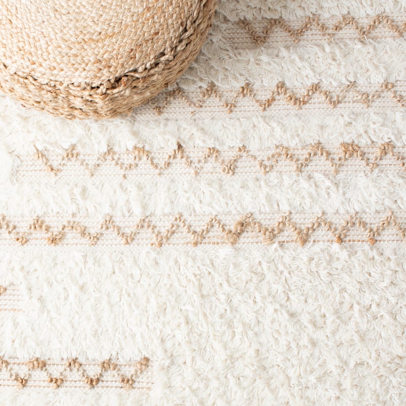SAFAVIEH Handmade Natura Siemone Casual Wool Rug