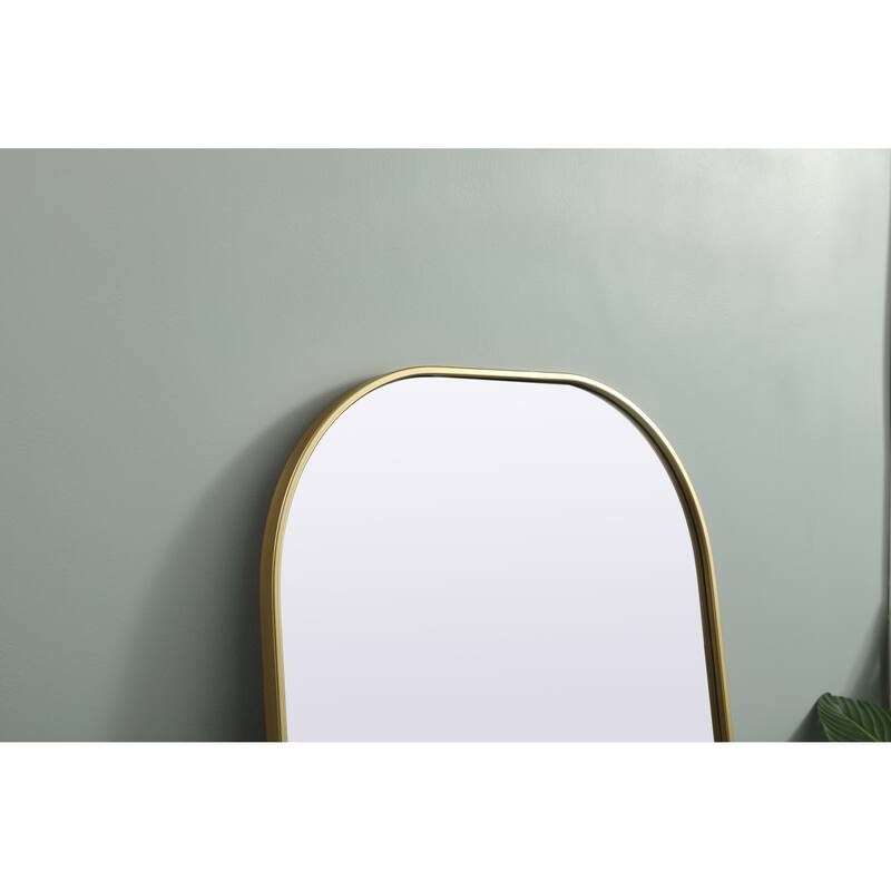 Elegant Lighting MR1B2866 Blaire 28" W x 66" H Modern Arched Bathroom