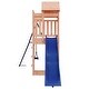 preview thumbnail 6 of 17, vidaXL Swing Set Outdoor Backyard Wooden Playground Equipment for Kids Age 3-8