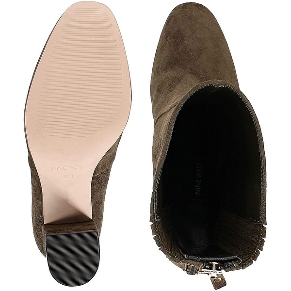 women olive green boots