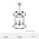 preview thumbnail 28 of 29, Hunter Astwood 16" 4-Light Round Chandelier, Dining Room Table, Kitchen Island, Cage, Transitional, Art-Deco