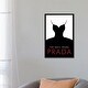 preview thumbnail 3 of 10, iCanvas "The Devil Wears Prada Minimalist Poster" by Popate Framed