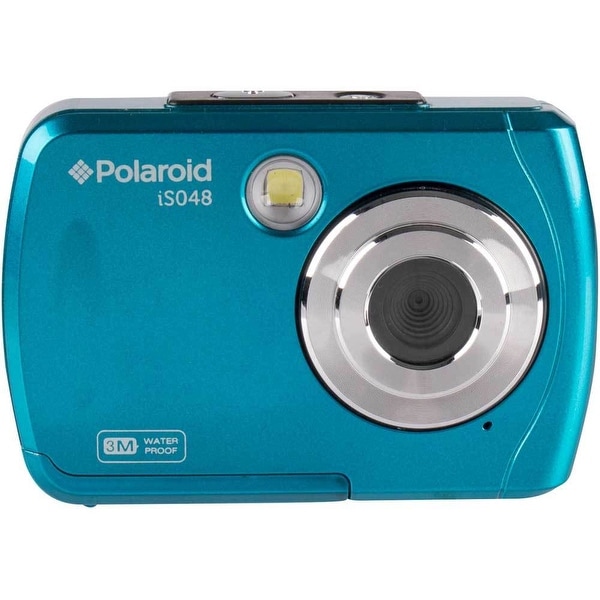 Polaroid IS048 16MP Waterproof Digital Camera (Teal) - TEAL