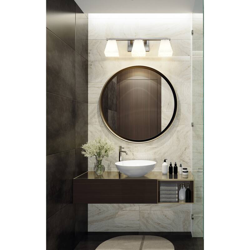 Z-Lite Annalise 3 Light Vanity - Brushed Nickel