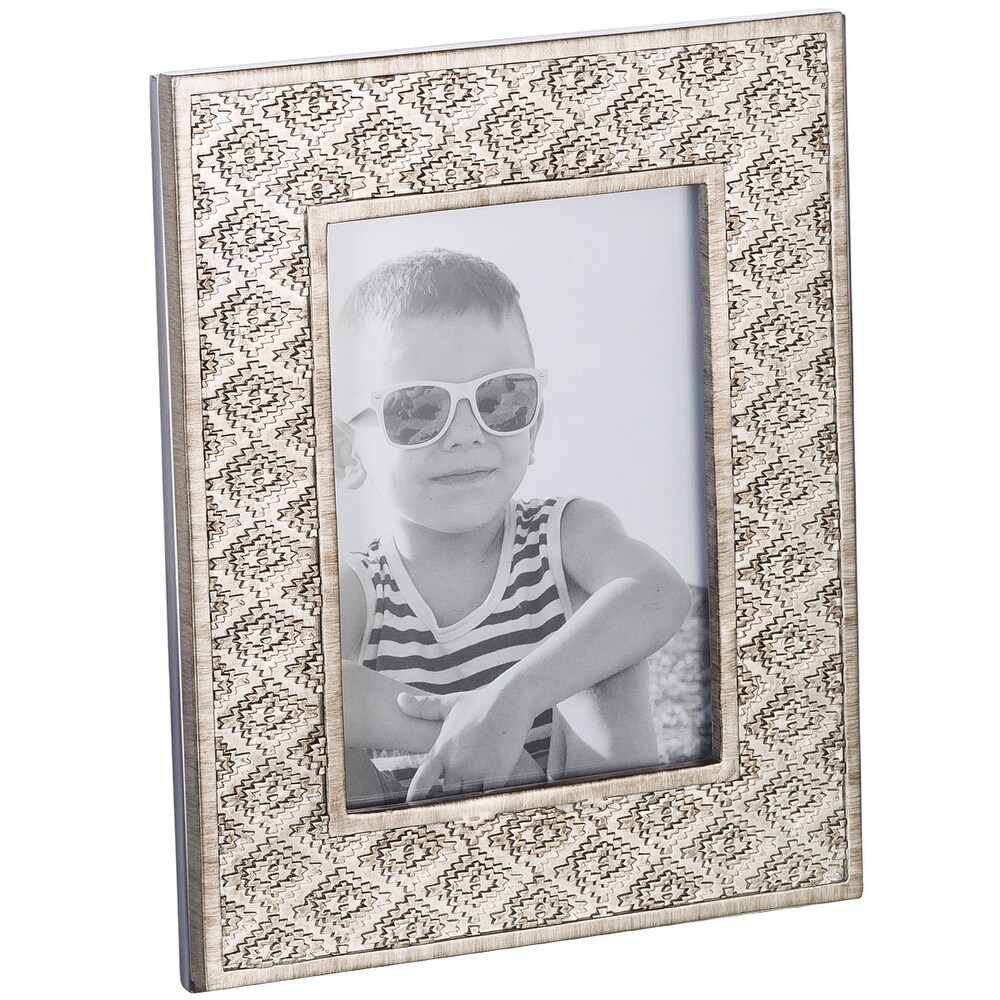 16x24 Frame Silver Ornate Antique Solid Complete Wood Picture Frame with UV  Acrylic, Foam Board Backing, & Hardware - Bed Bath & Beyond - 38741007