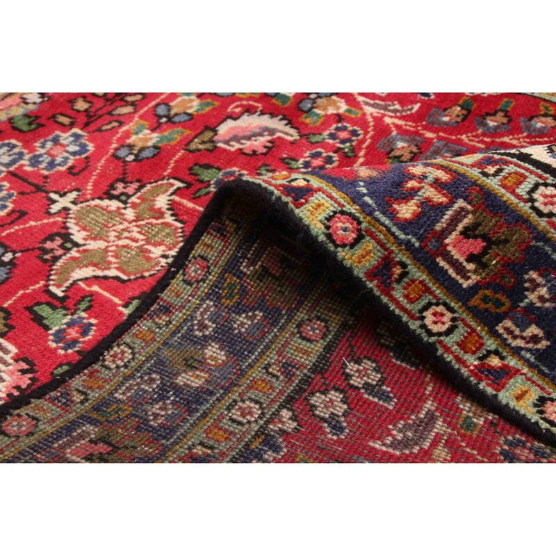 ECARPETGALLERY Hand-knotted Andelz Red Wool Rug - 3'3 x 4'7