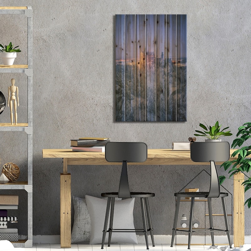 Neuschwanstein Castle I - Germany Print On Wood by Cuma Çevik - Multi-Color