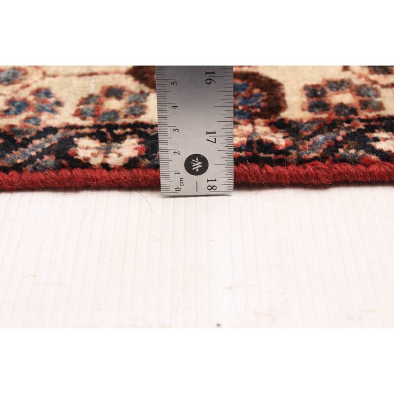 ECARPETGALLERY Hand-knotted Anadol Copper Wool Rug - 4'6 x 6'8