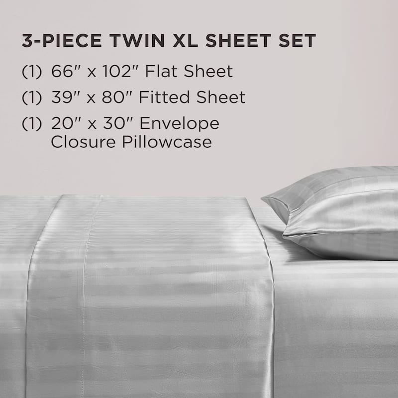 Juicy Couture Silky Satin Damask Sheet Sets