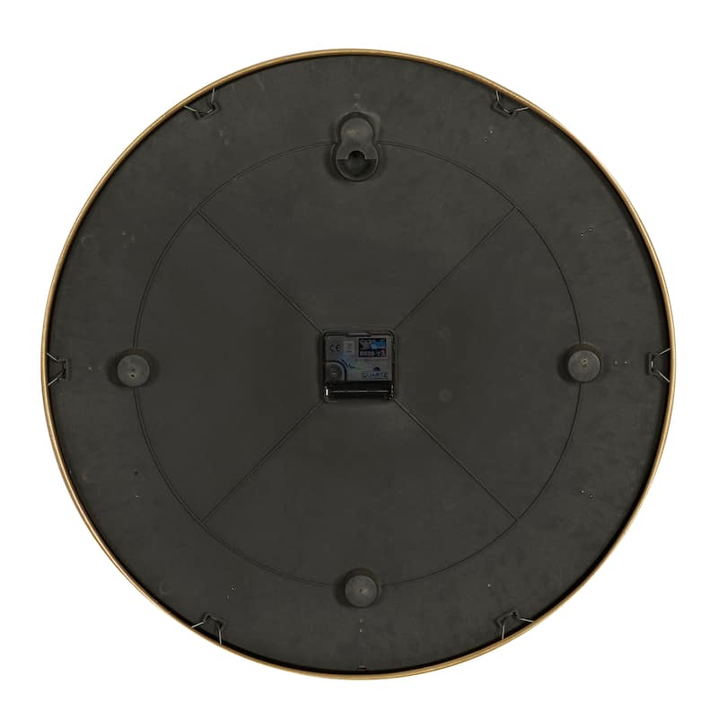 Glass Contemporary Wall Clock 20 x 20 x 2 - 20 x 2 x 20