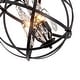 preview thumbnail 6 of 24, Maxax 4-Light Unique/Statement Globe Chandelier with Crystal