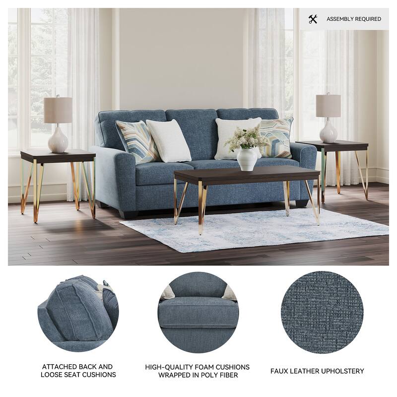 Signature Design by Ashley Cashton Sofa - 87"W x 38"D x 39"H