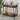 Maypex 2-Tier Wicker Bar Cart with Wheels