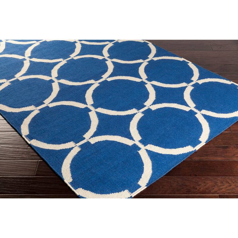 Hand-woven Downey Flatweave Wool Runner Rug