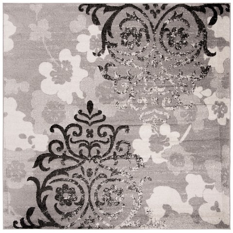 SAFAVIEH Adirondack Roxy Damask Floral Distressed Rug