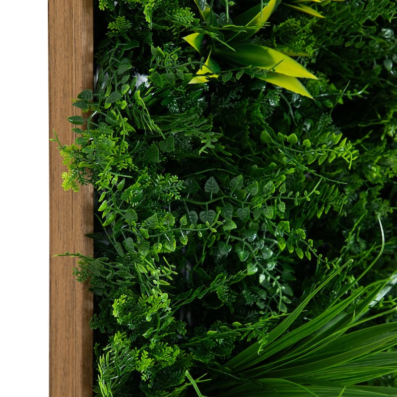 Costa Rican Forest Artificial Living Framed Wall Panel - 40"