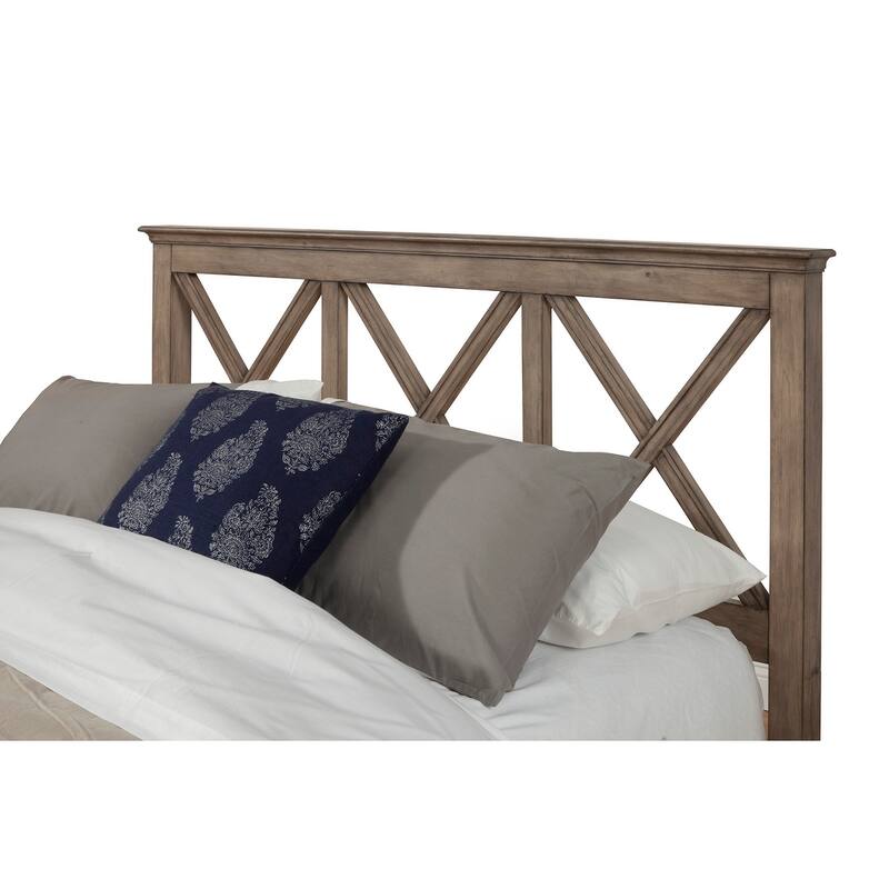 Alpine Furniture Potter French Truffle Finish Mahogany Headboard