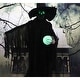 preview thumbnail 7 of 13, Life-Size Poseable Phantom Witch with Crystal Ball, Lights and Sound, Indoor/Covered Outdoor Halloween Decoration