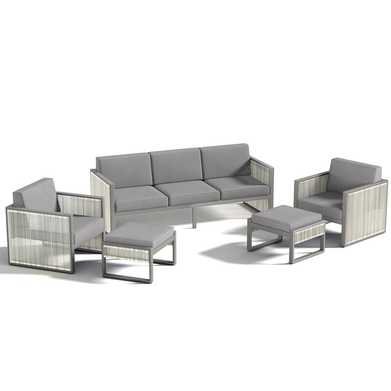 Pocassy 5 Inch Outdoor Patio Funiture Sets