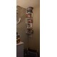 Danya B. Large Decorative 5-Tier Corner Floating Wall Mount Display Shelving Unit