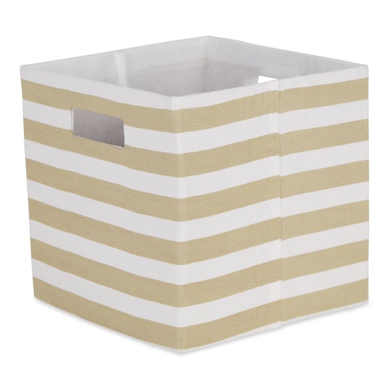 DII Polyester Decorative Storage Cube