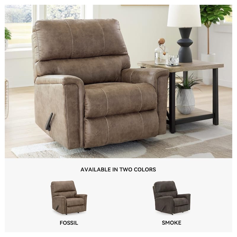 Signature Design by Ashley Navi Brown/Beige Recliner