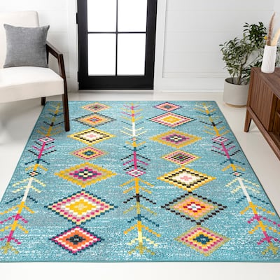 JONATHAN Y Arta Love Geometric Area Rug