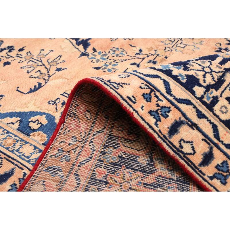 ECARPETGALLERY Hand-knotted Antalya Vintage Copper Wool Rug - 9'0 x 12'4