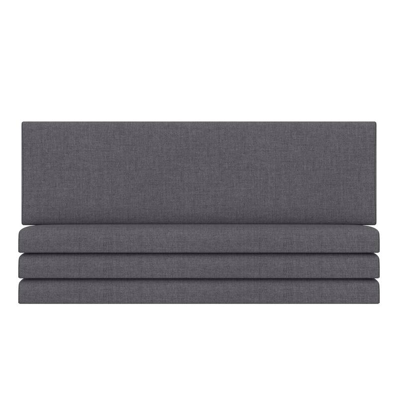 Jaxx Panelist Modern Padded Headboard - Set of 4 Wall Mounted Panels