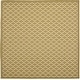 preview thumbnail 92 of 123, SAFAVIEH Courtyard Marta Indoor/ Outdoor Patio Backyard Rug 6'7" x 6'7" Square - Green/Beige