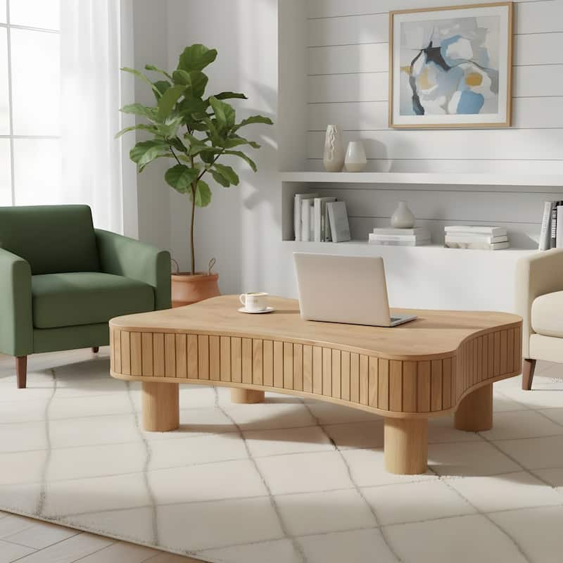 Rustic Lift Top Coffee Table with Hidden Storage