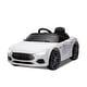 preview thumbnail 5 of 6, 12V Ride On Car With Parent Remote Control Battery Powered Electric Car With 2 Motors Led Lights MP3 Horn White