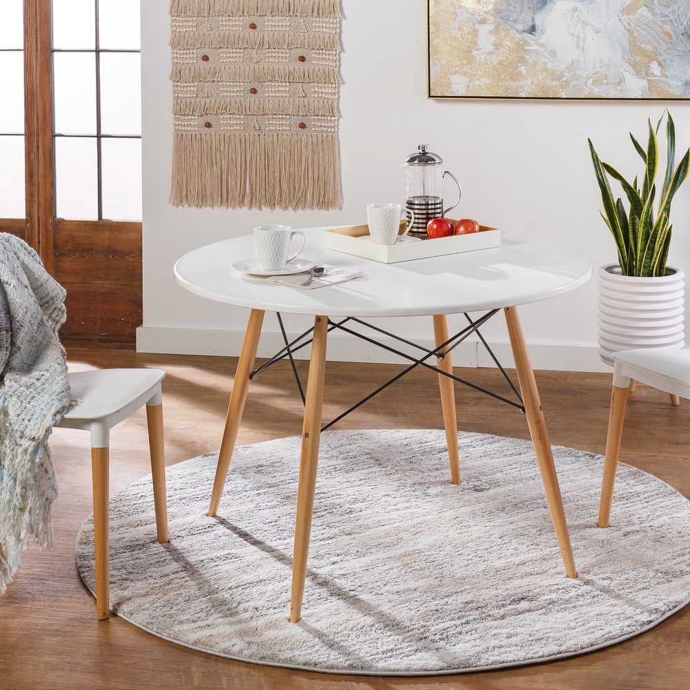 Livabliss Lido Plush Striped Area Rug