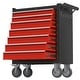 preview thumbnail 3 of 28, 7-Drawer Heavy Duty Rolling Tool Chest Tool Storage Box - N/A Red/Black